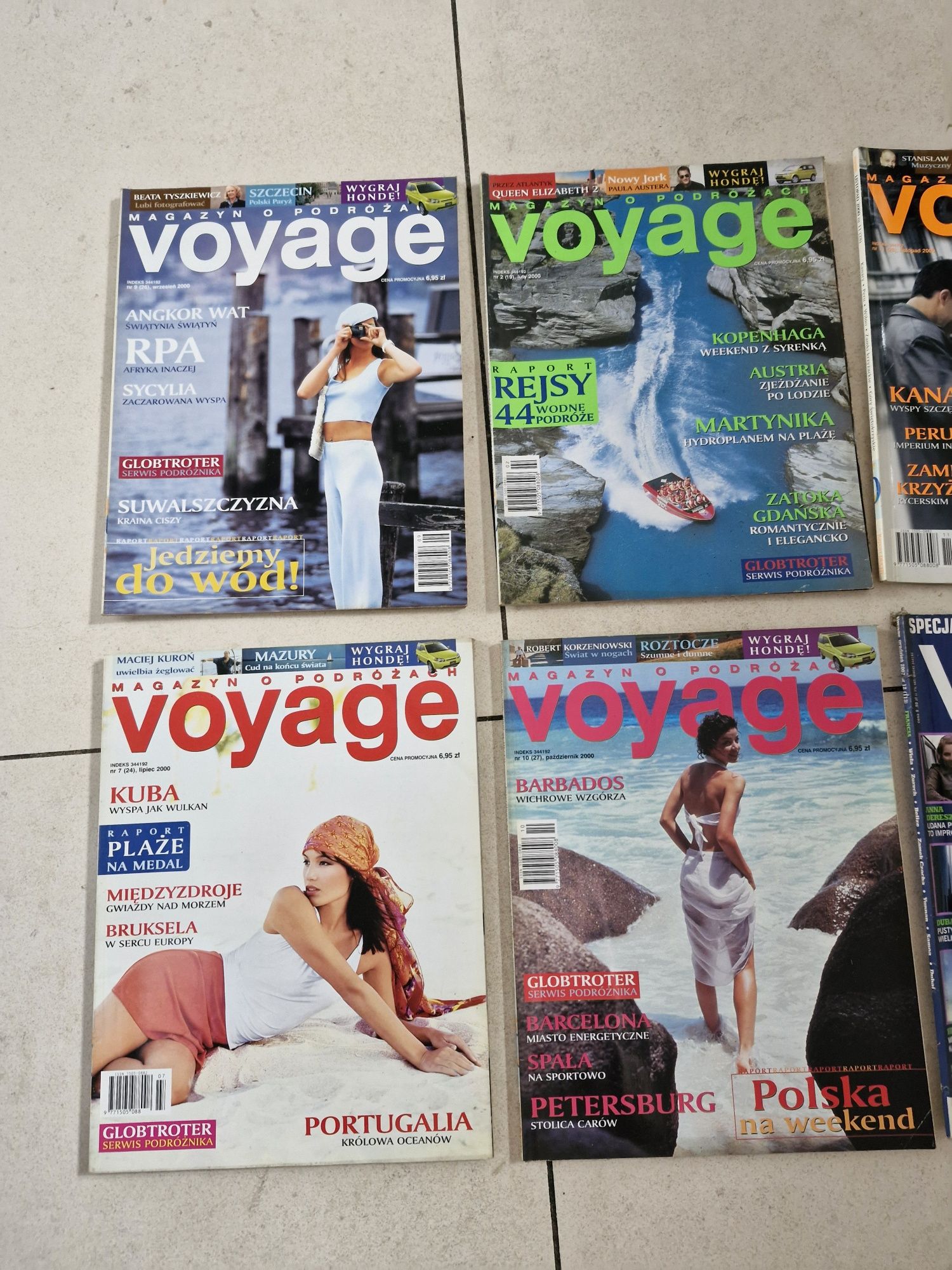 Gazety Woyage 6 sztuk
