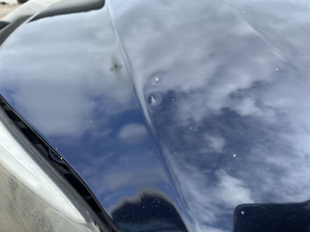 Maska przod przednia pokrywa bmw e60 e61 carbon schwarz 416