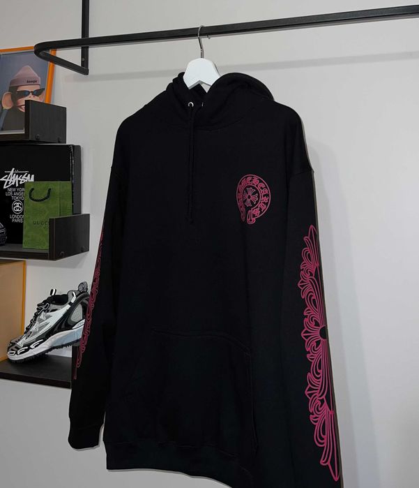 Худі Chrome Hearts чорного кольору