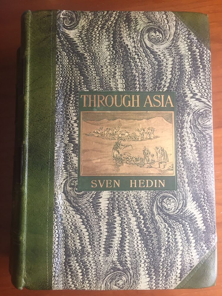 S.HEDIN Through Asia. 2vols.1a.Ed. Ingl.1898 RARO