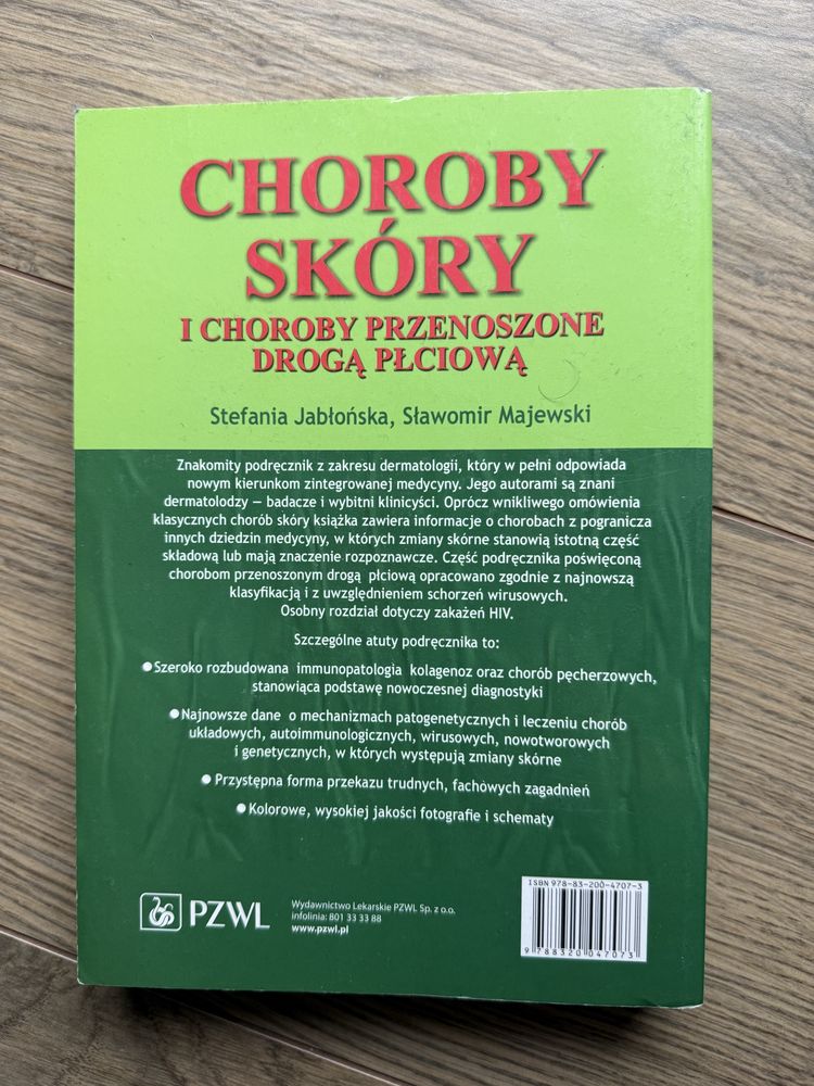 Choroby skóry i choroby przenoszone drogą płciową- Jabłońska