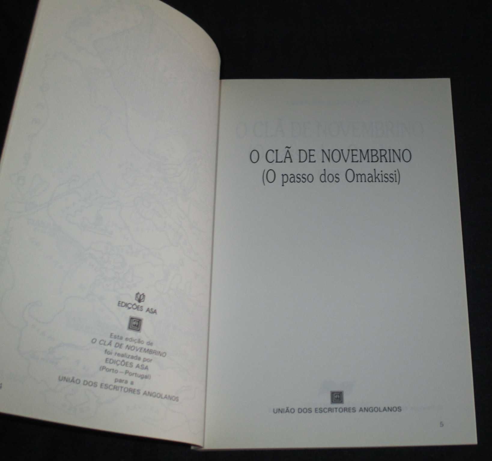 Livro O Clã de Novembrino II O Passo dos Omakissi Henrique Abranches