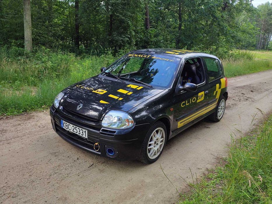 Renault Clio Sport 2.0 16V przygotowany na tor klatka kjs rally