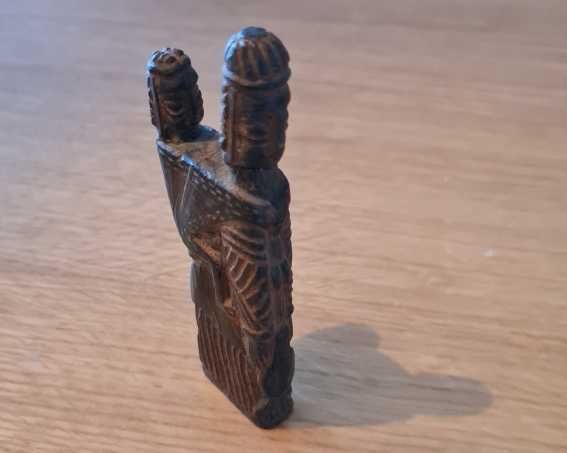 Escultura em pedra etíope, com selo