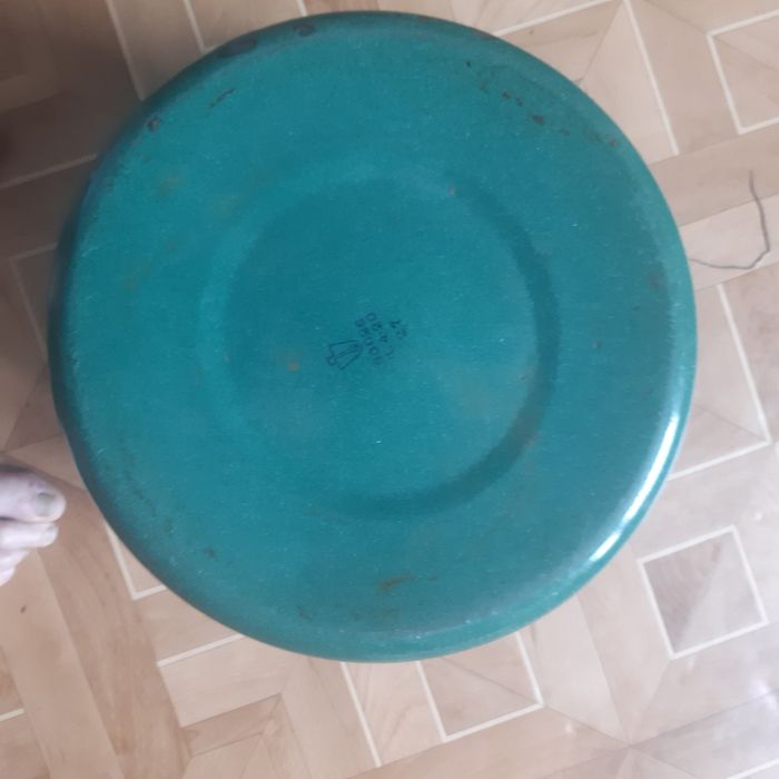 Посуда емальована миска, кастрюля. друшляк, часів СРСР.