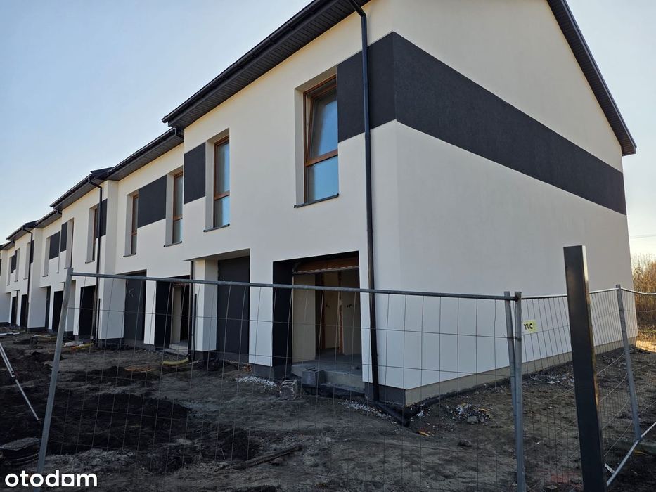 Nowy dom 127 m2 z ogródkiem i garażem – bezpośrednio,  Głosków