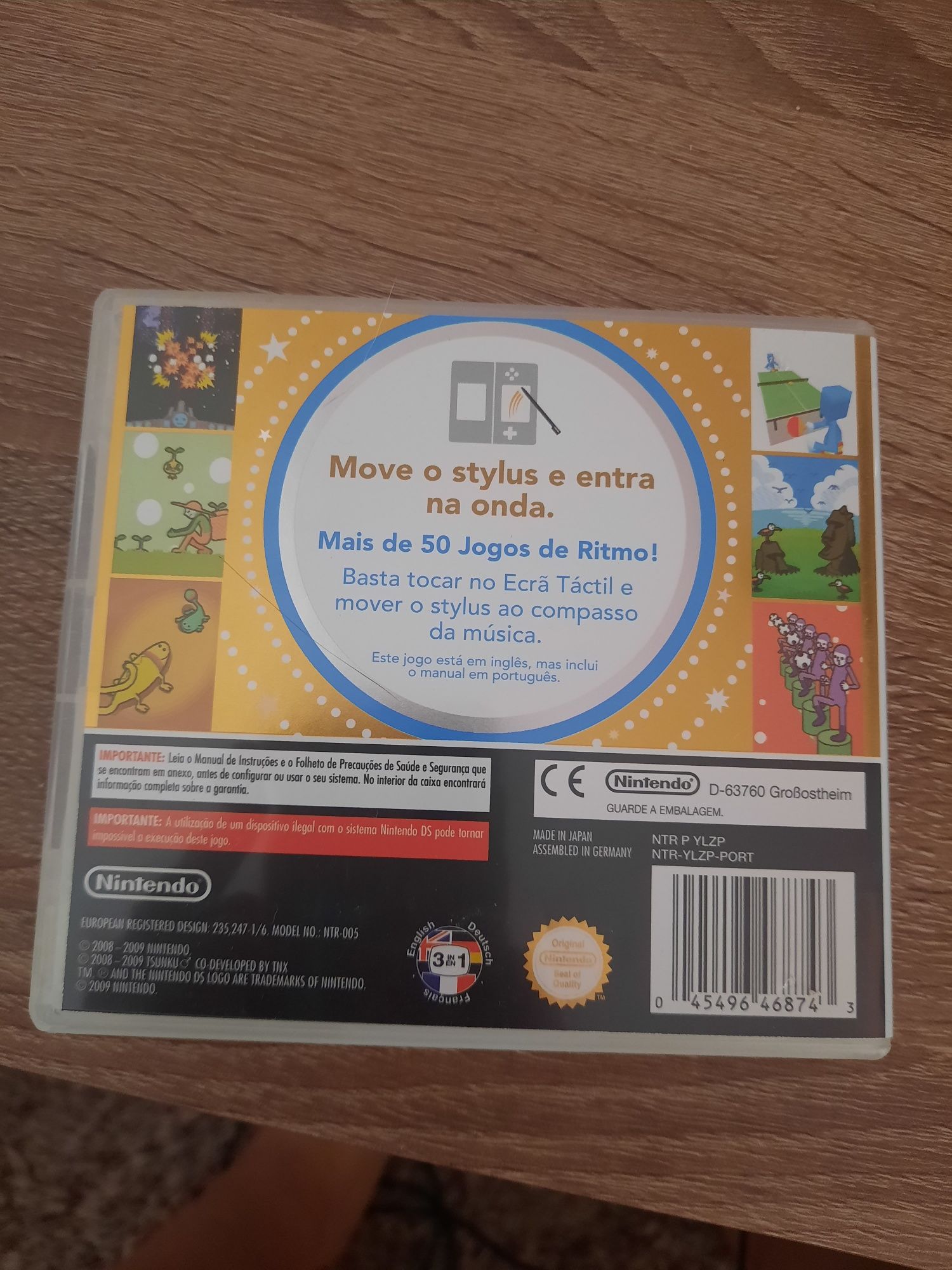 Jogo Nintendo DS Rhythm Paradise