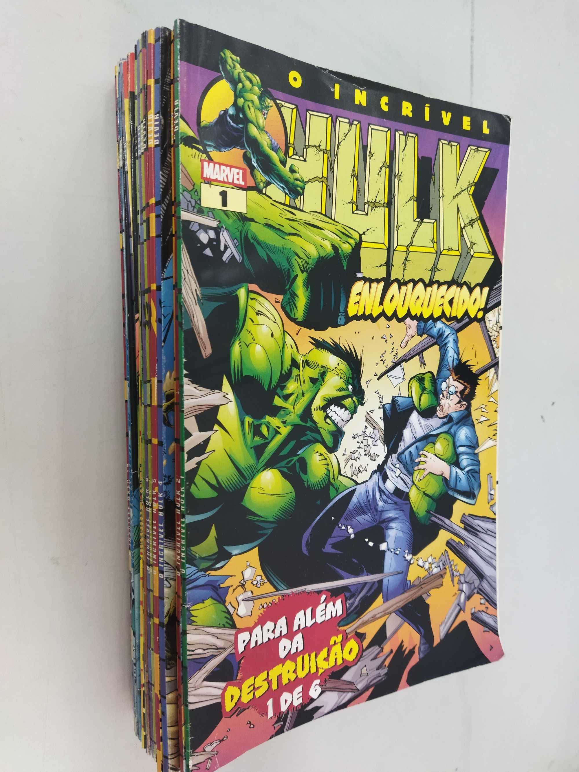 O Incrível Hulk. Coleção completa 20 revistas