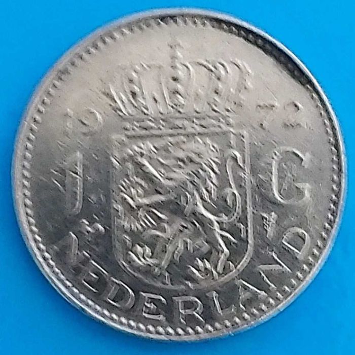 1 Cêntimo de 1972  Rainha Juliana  dos Países Baixos