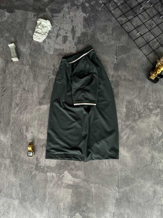 Футболка поло HUGO BOSS Premium з qr-code і біркою однотонна i57/10T-6