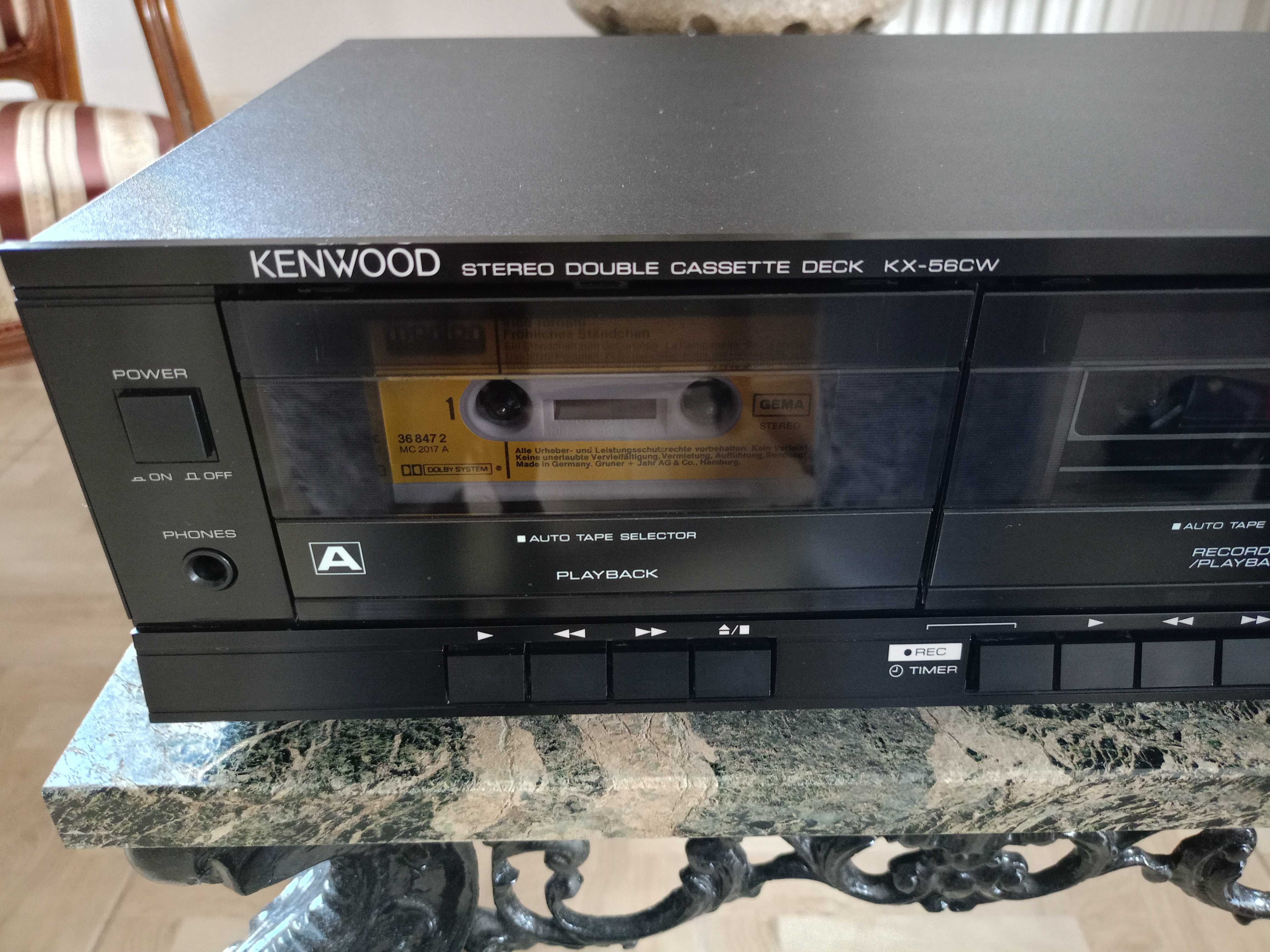 Deck Magnetofon KENWOOD KX-56CW Japan