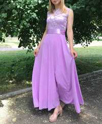 Вечірня сукня фіолетового кольору