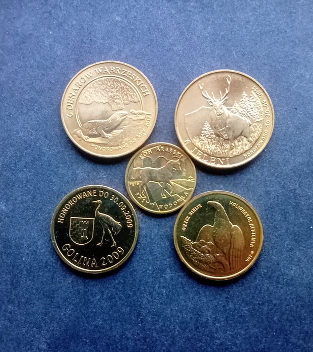 Dukaty ze Zwierzętami różne.