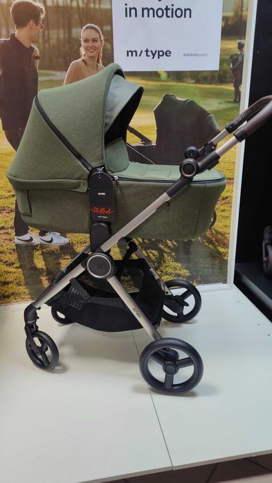 Anex IQ - wózek głęboko-spacerowy 3w1 + adaptery gratis