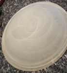 Klosz plafon  39,7 cm biały 2 szt