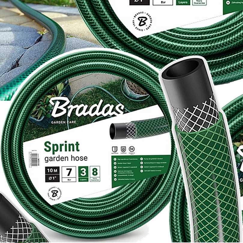BRADAS Wąż ogrodowy SPRINT 1" - 10m