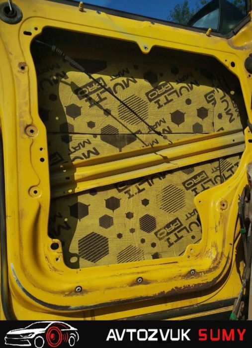 Шумовіброізоляція автомобіля