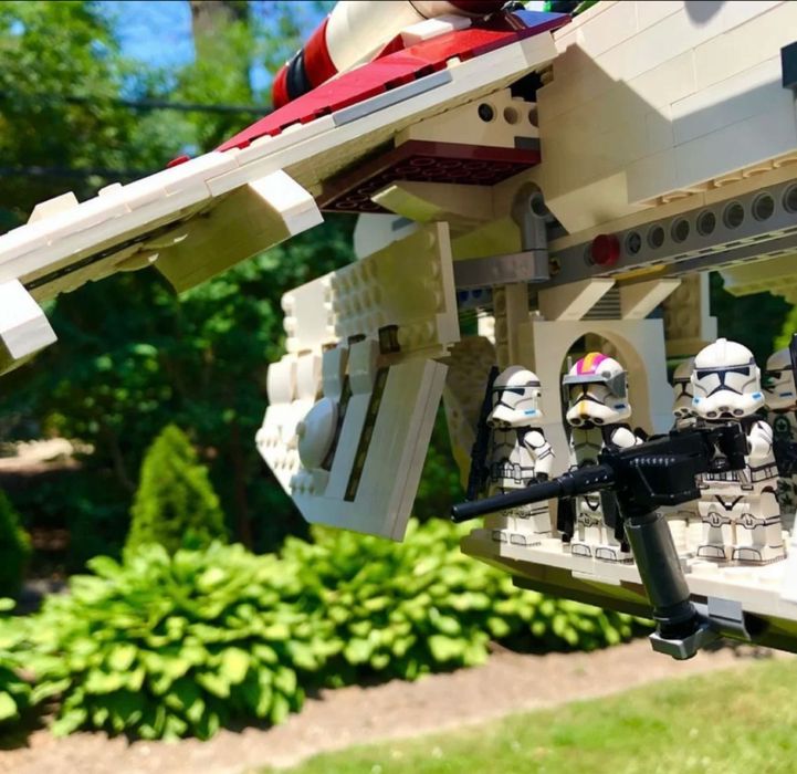 Конструктор Lego 1в1 Star Republic Gunship 75021 Space 1244 +деталей