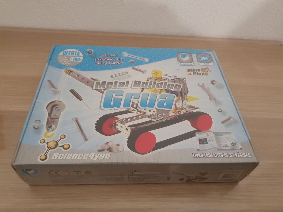 Jogo de construção "Grua metalica" Science4you