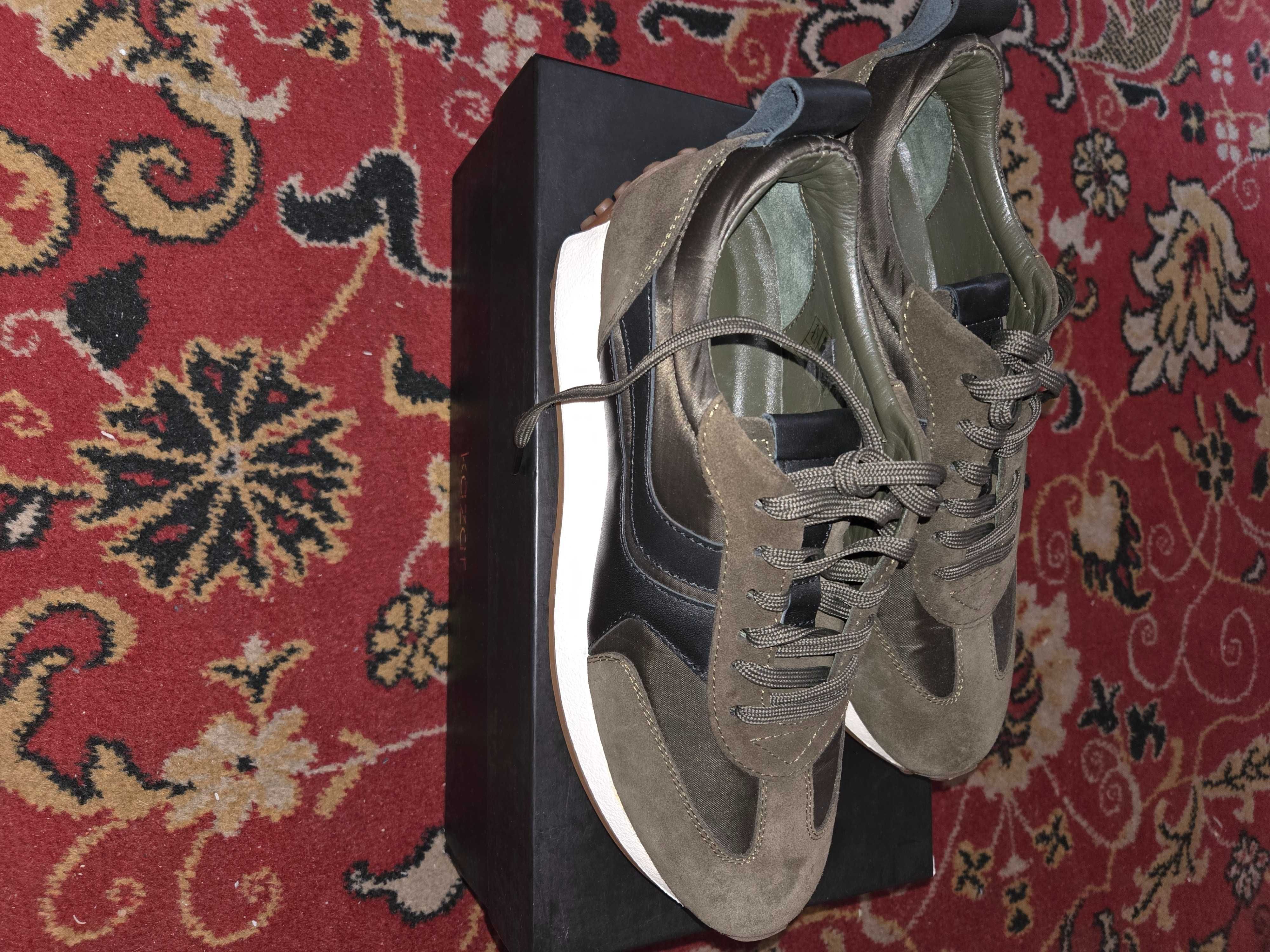 Sneakersy Kazar męskie 41 khaki