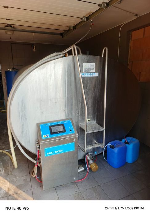 Zbiornik schladzlnik do mleka 9000 l