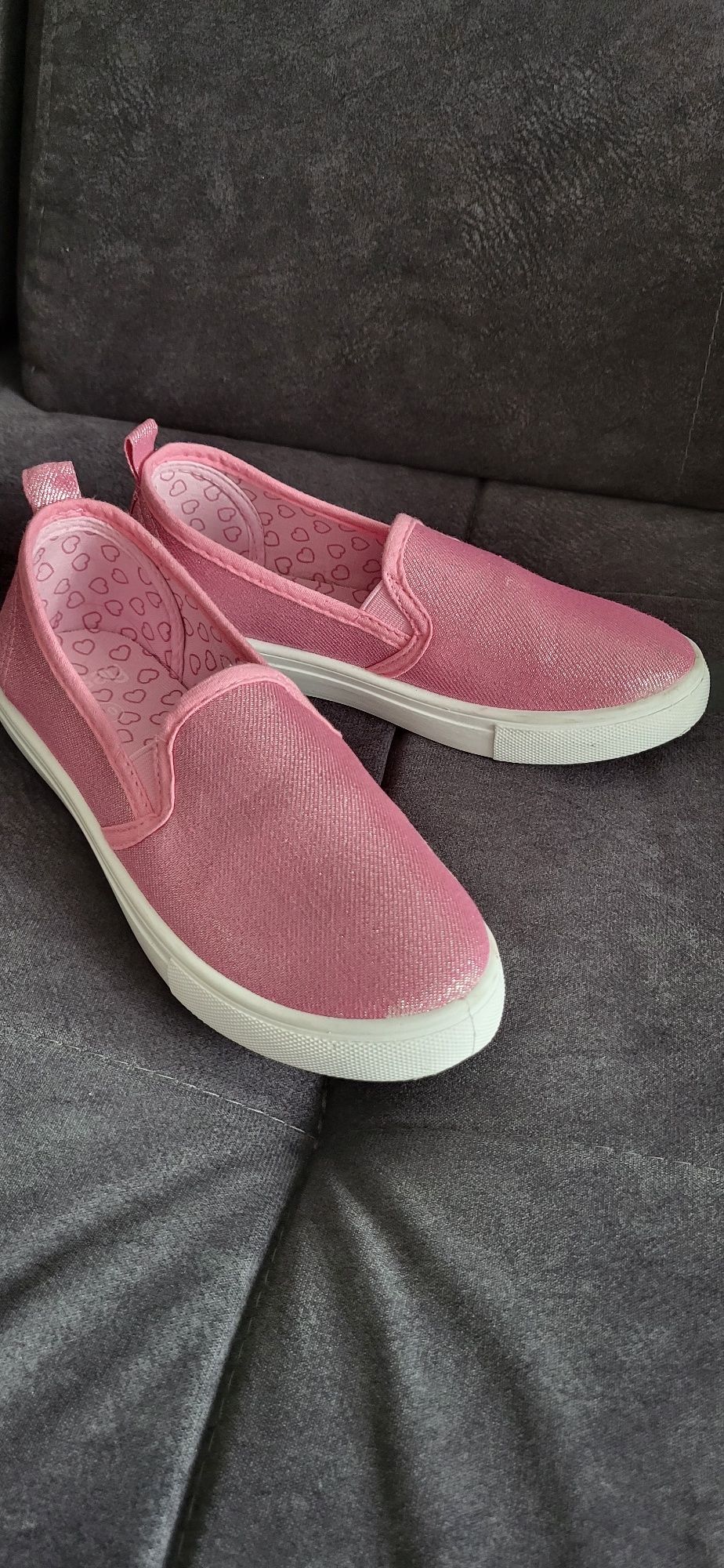 Buty/trampki różowe