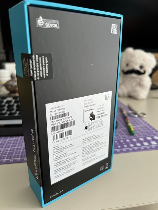 Oneplus Nord 4 12GB Ram 256 - Obsidian Midnight