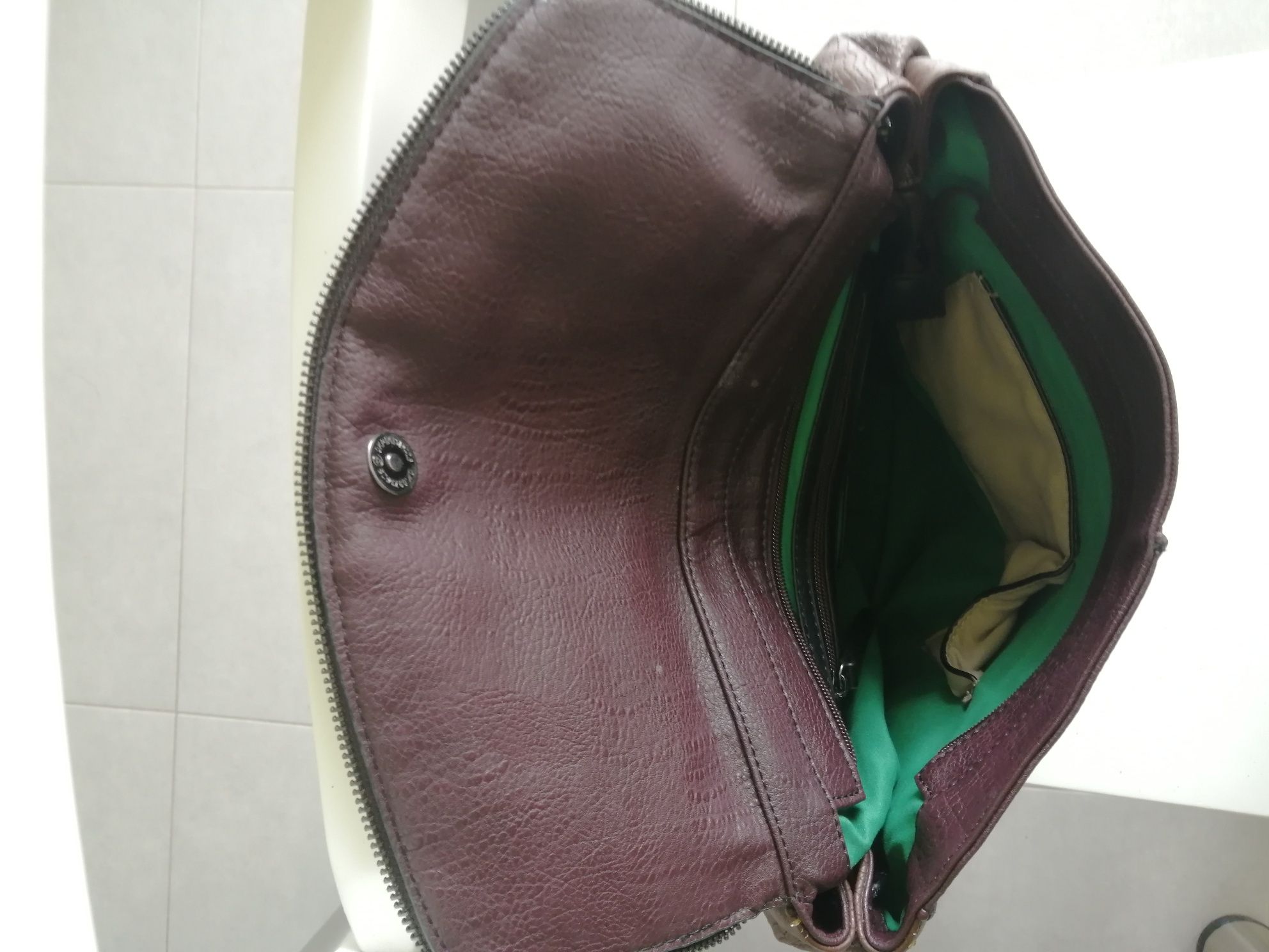 Mochila de senhora Volum, vários tons de castanho