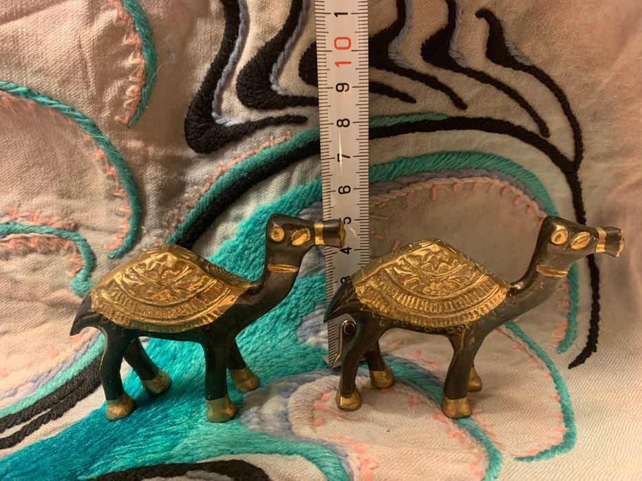 статуэтки из бронзы Верблюды