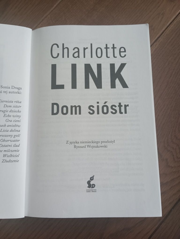 Książka kryminał Dom Sióstr Charlotte Link