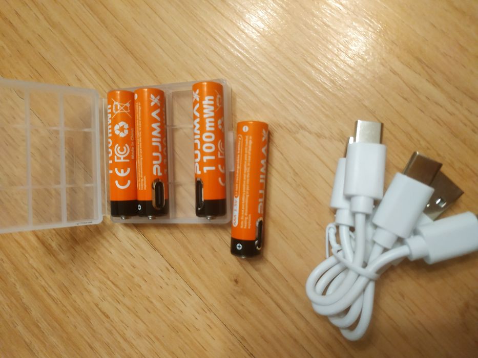 Акумулятор AA, ААА заряд від USB