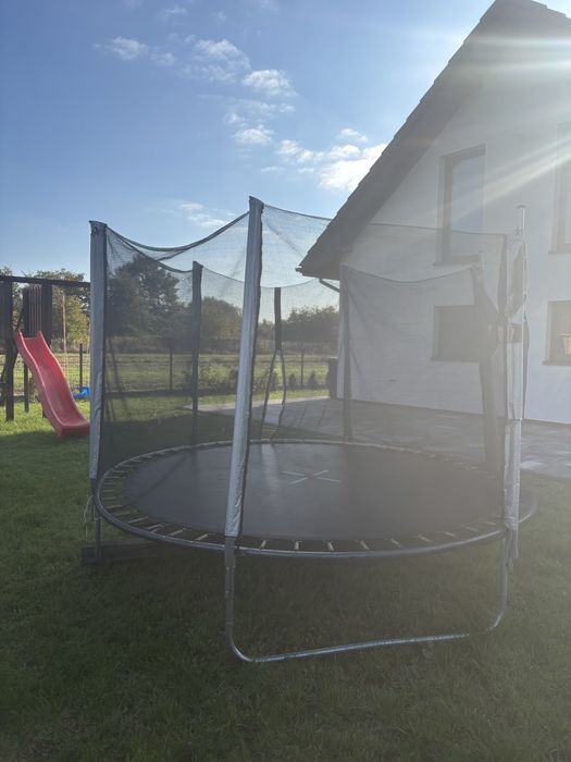 Trampolina ogrodowa, duża