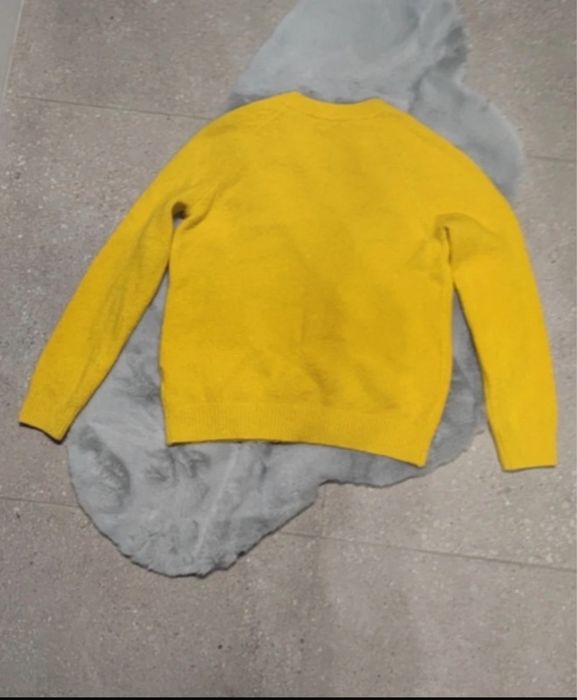 Żółty sweter H&M rozmiar S