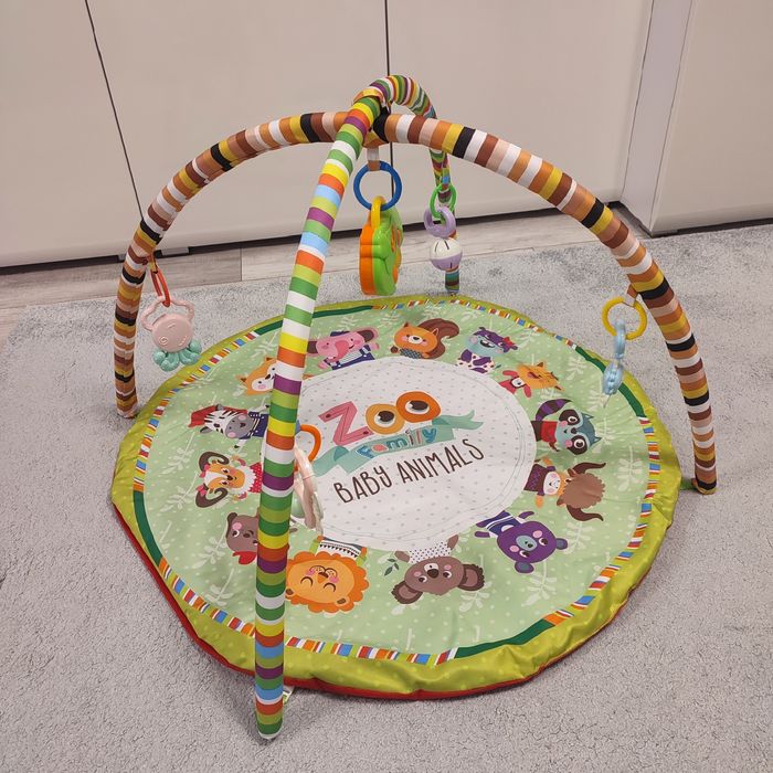 Розвиваючий інтерактивний музичний килимок для немовлят