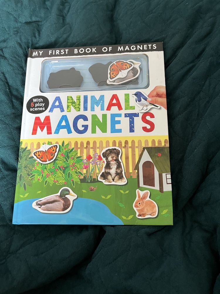 Książeczka z magnesami Animal magnets