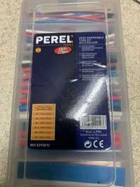 Perrel Velleman - Kit Termorretrátil - 170 Unidades Varias cores 10 cm