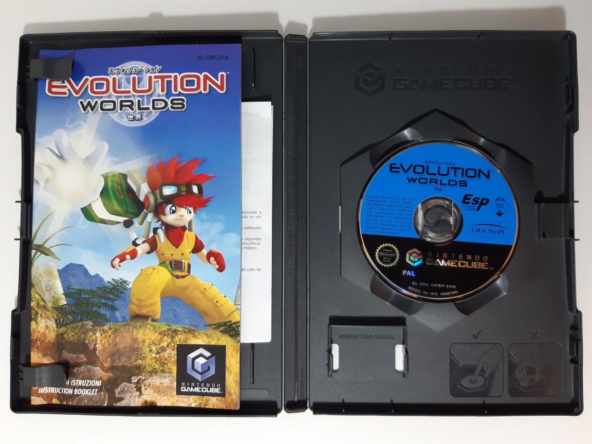 Jogo Evolution Worlds (Nintendo GameCube, Versão PT, 2003)