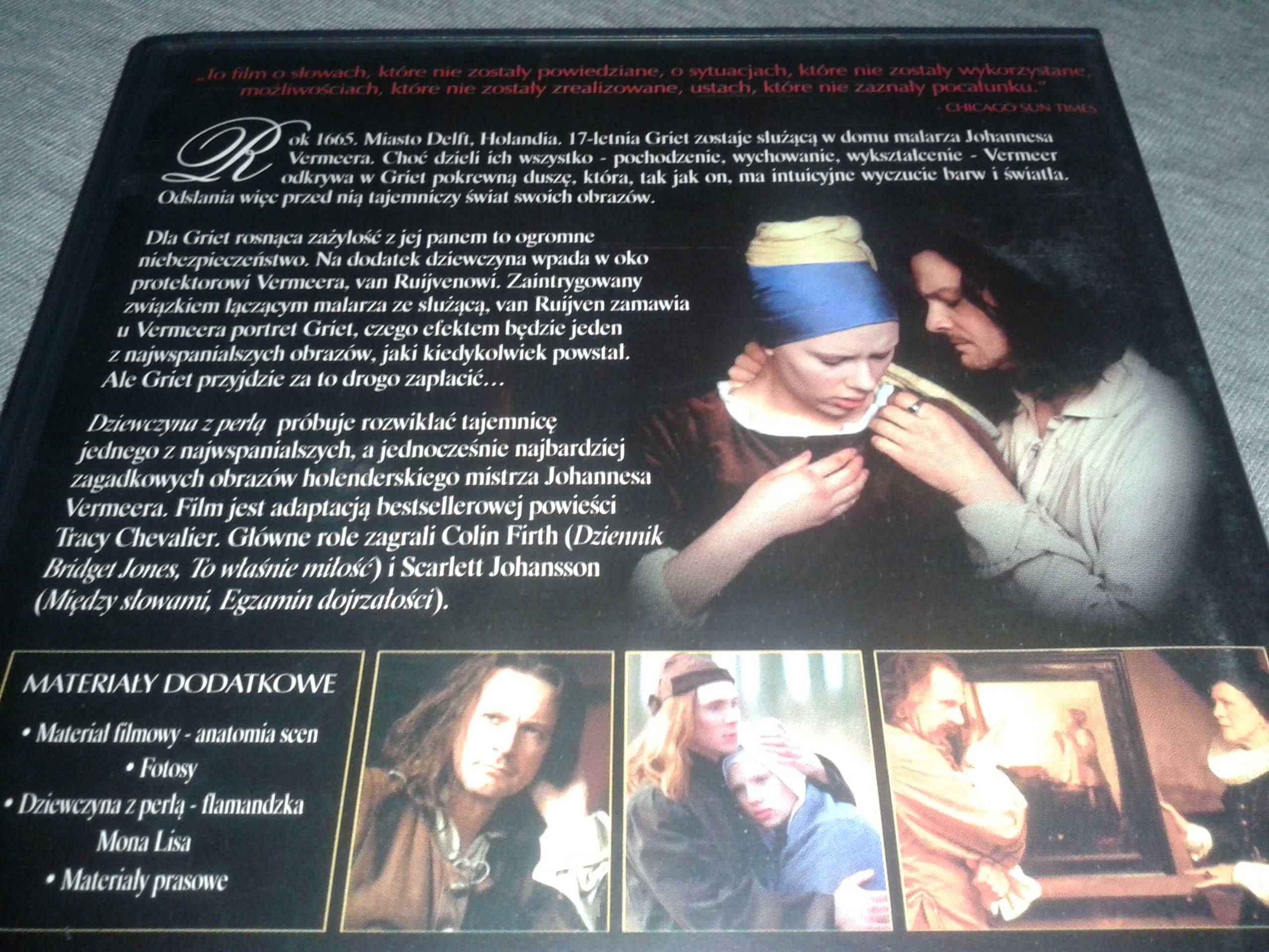 DVD Dziewczyna Z Perłą [Nowy Bez Folii]