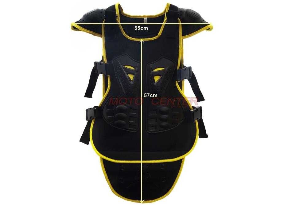 Ochraniacz motor cross quad Czarno-żółty buzer łokcie kolana rozmiar M