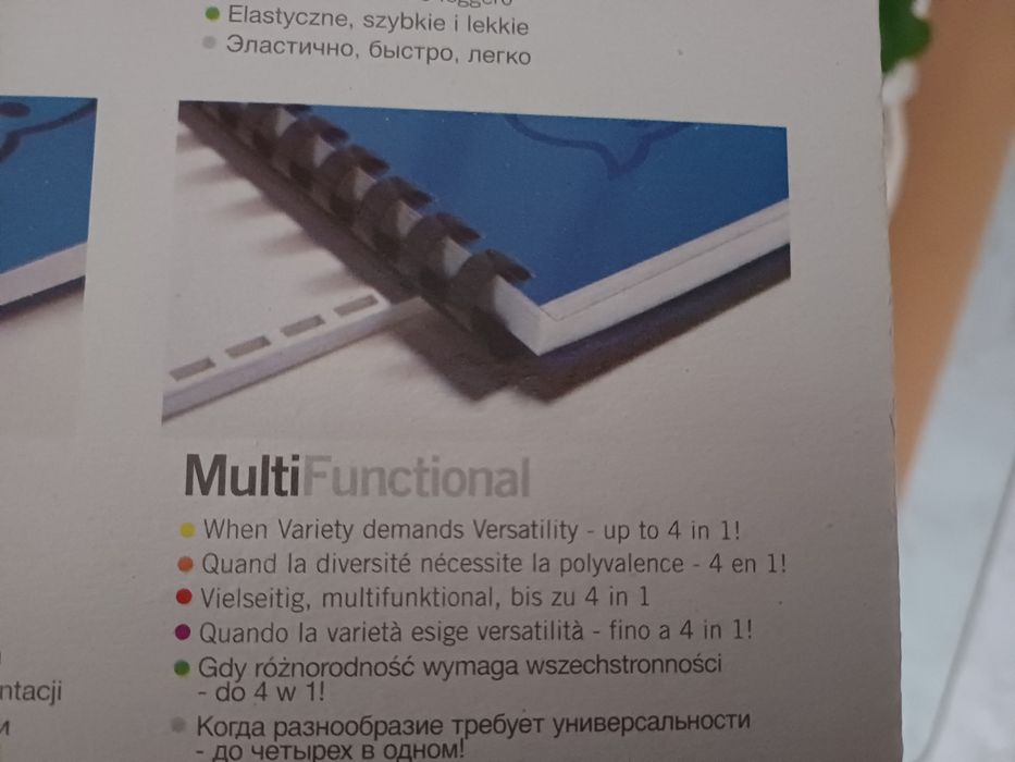 Canudos de plástico para encadernar (21argolas)