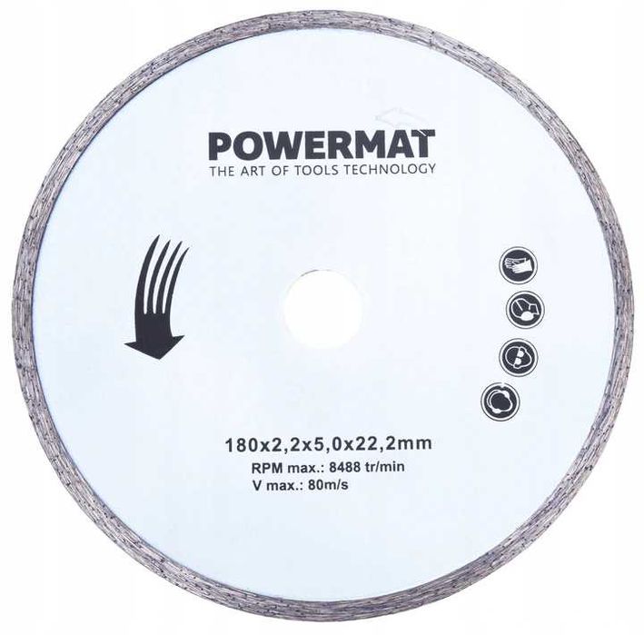 Przecinarka Do Glazury PIŁA 180mm Płytek 1800W