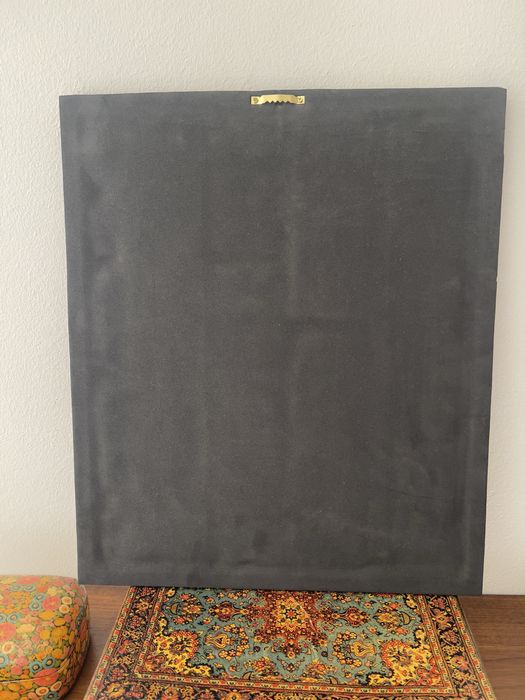 Quadro original em  acrilico invertido sobre vidro