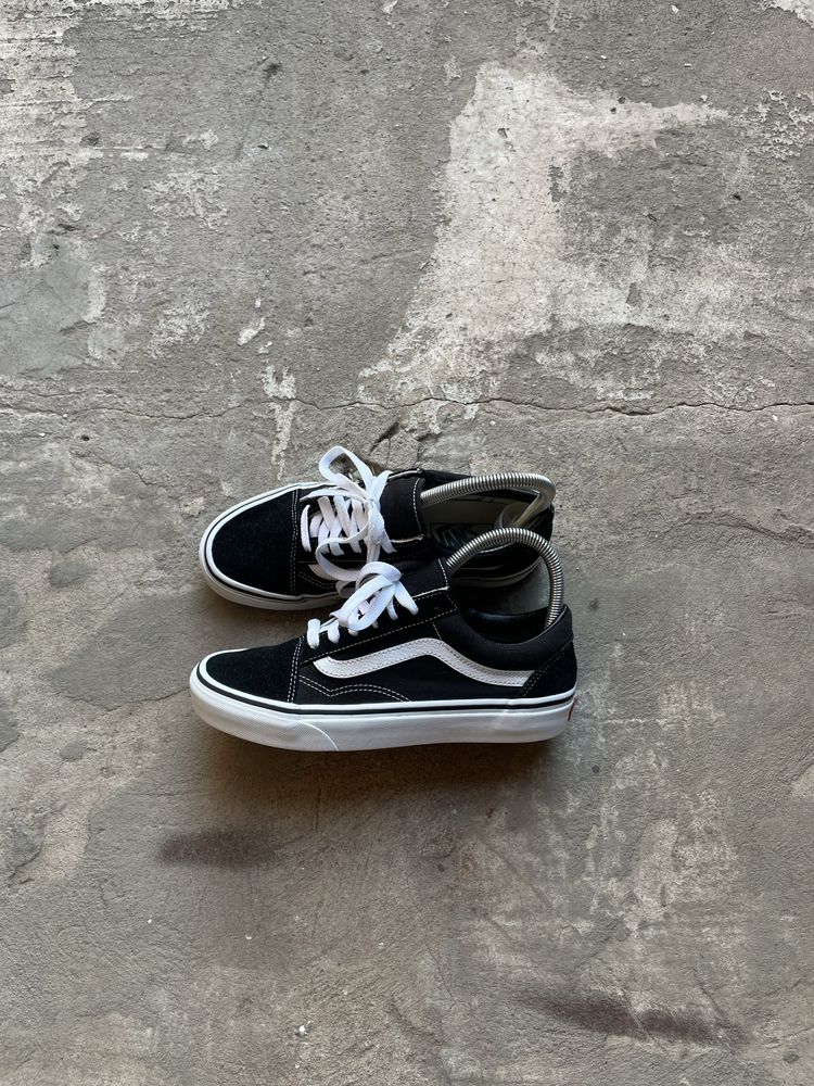 Vans Old Knu Skool низькі кеди чорні