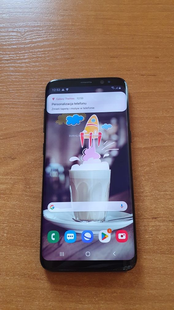 Samsung Galaxy S8 uszkodzony, sprawny.
