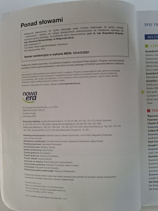 Ponad słowami 3 część 1