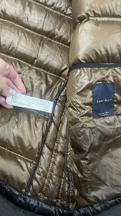 Пуховік чоловічий Zara м