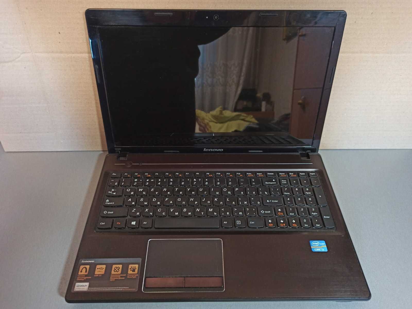 Ноутбук Lenovo G580 (Core i3-3110M, 4Gb, 240 Gb SSD, 15.6", Windows 7)