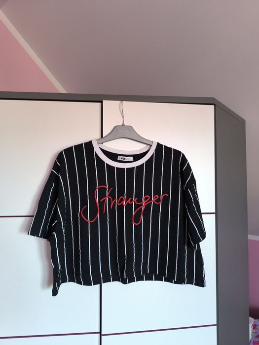 Krótsza bluzka croptop r. L 40 FB Sister 100% bawełna