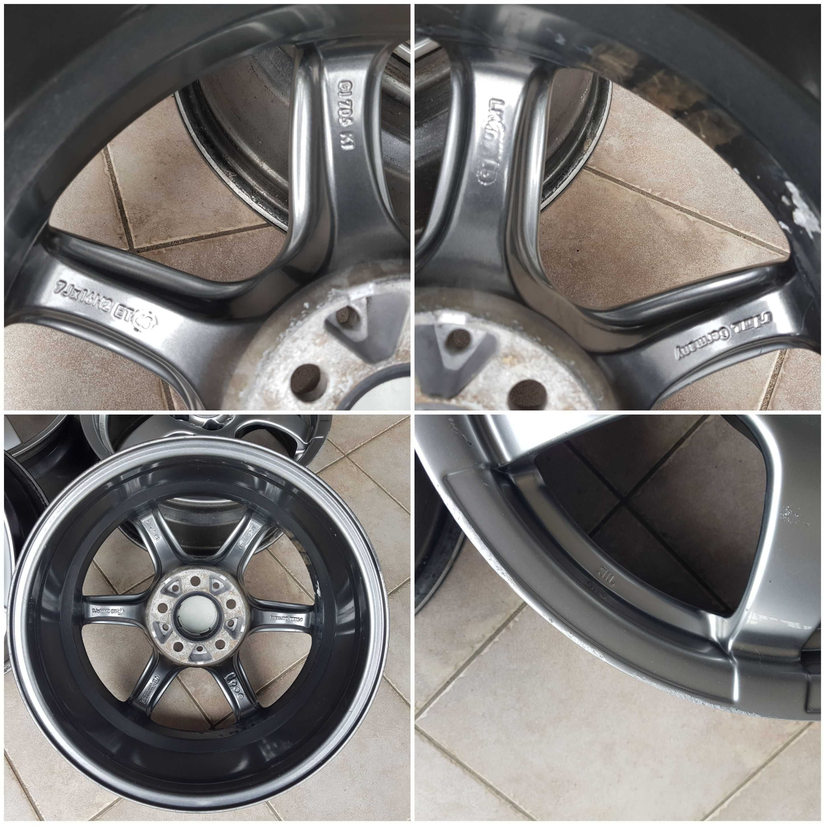 Felgi aluminiowe RIAL Ford Mondeo Cmax Kuga 7x16 et45 5x108