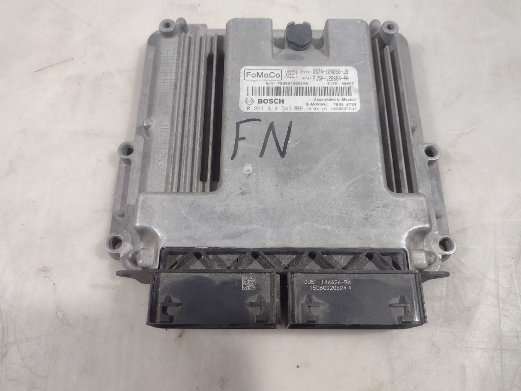 Ford Fusion mk5 13 - 16 Блок ECU компьютер двигателя ЭБУ / Форд Фьюжн